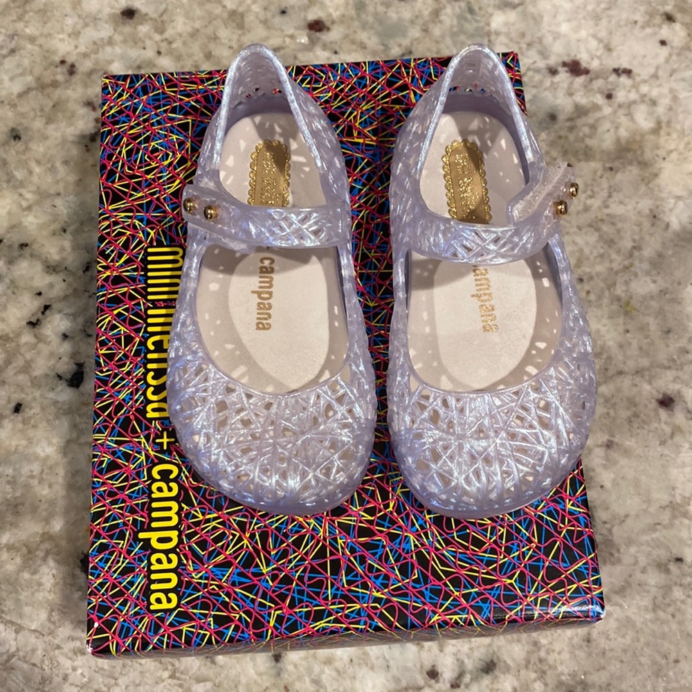 Mini Melissa + campana shoes